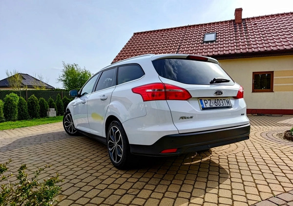 Ford Focus cena 39500 przebieg: 78500, rok produkcji 2016 z Nowe małe 254